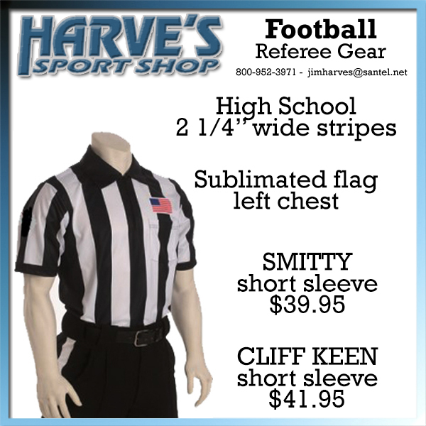 Harve's Sport Shop Basketball Officiating Gear